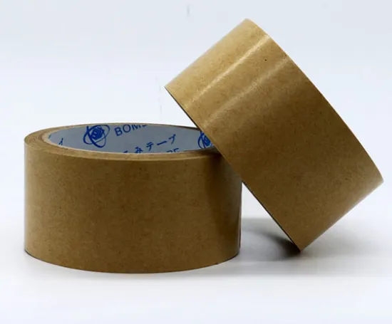 Definición y usos de la cinta de papel Kraft sin agua