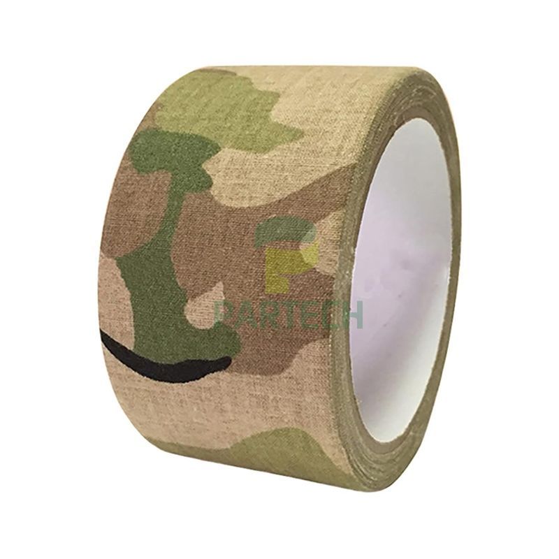 Cinta adhesiva de tela de camuflaje multicolor