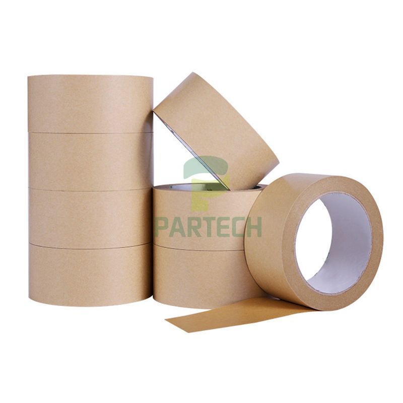 Cinta de papel Kraft autoadhesiva reforzada